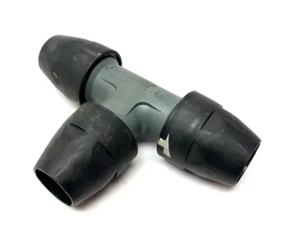 USED AIRNET EQUAL TEE PIPE SOCKET FITTING DN25MM