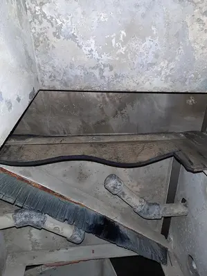 15.5" W x 18" H MIDBROOK Belt Washer, Hot Wash/Regen Blow-Off, Rebuilt 2005