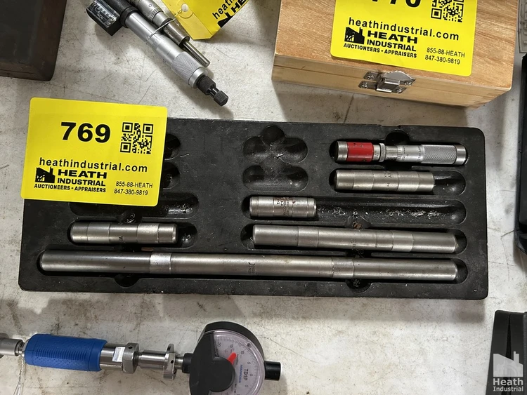 Used _UNKNOWN_ BROWN & SHARPE TUBULAR INSIDE MICROMETER Micrometers Illinois US | Heath Industrial Auction Services #1386967