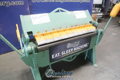 Used CHICAGO BPO-412-6 Box & Pan Brakes including Finger California US | Sterling Machinery Exchange #1467006