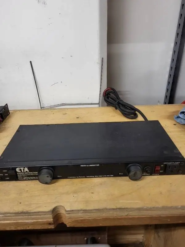 ETA PD11L Power Distribution Rack Unit with Surge Protection