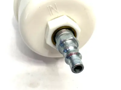 USED EMERSON, NUMATICS DISPOSABLE INLINE FILTER COMPONENT 3.0 MICRON 1/4" NPT