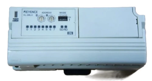 Keyence KL-8BLX PLC, 8-Point Screw Terminal Block with Repeater Function [Refurbished]