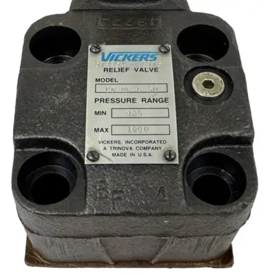 NEW VICKERS CG-06-B-50 RELIEF VALVE 125-1000PSI 572254