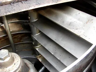 Tolhurst 48 x 30 solid bowl basket centrifuge, 316SS.