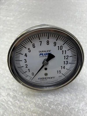 NEW Ashcroft 15 PSI