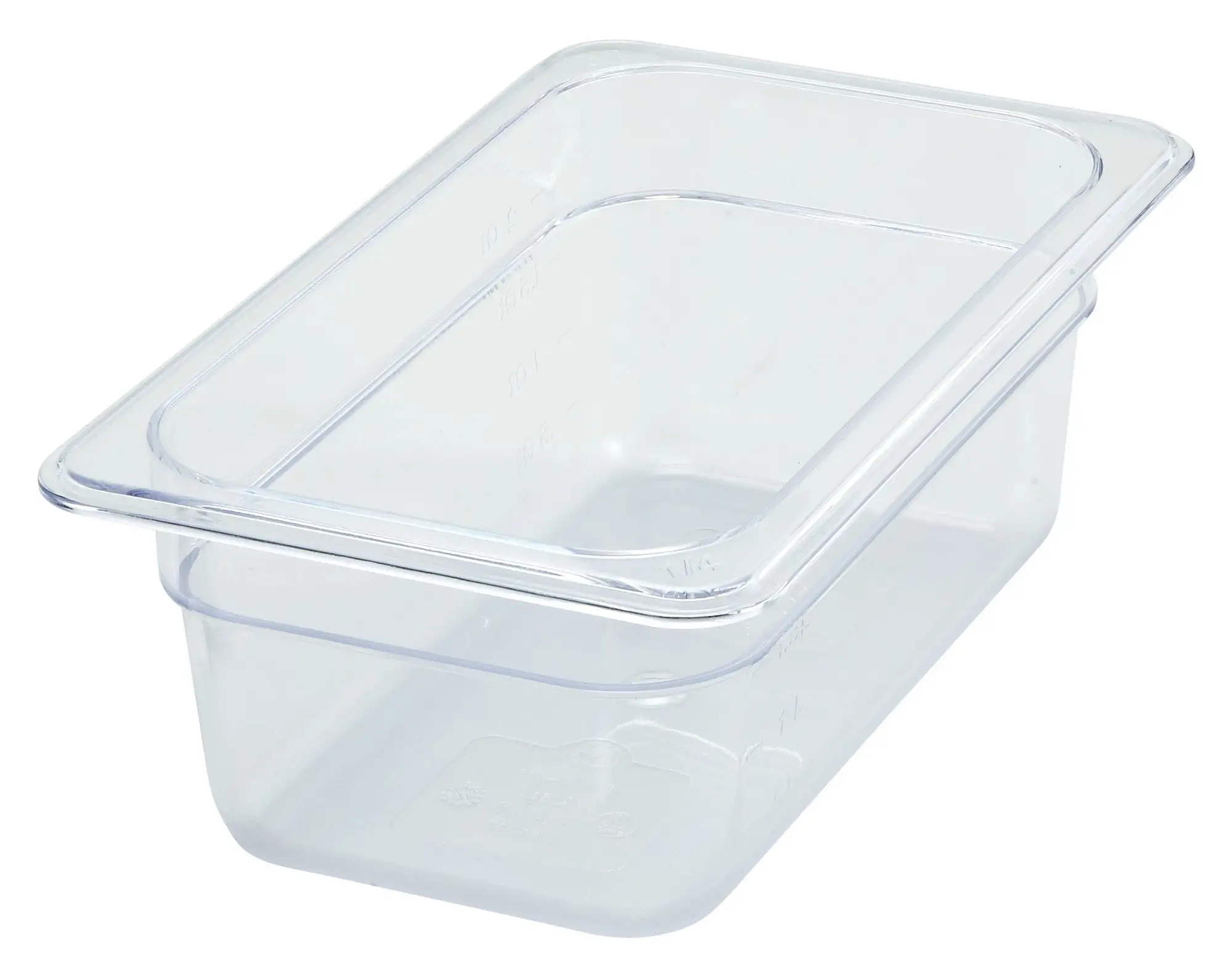 PC Food Pan, 1/4 Size, 4" (12 Each)