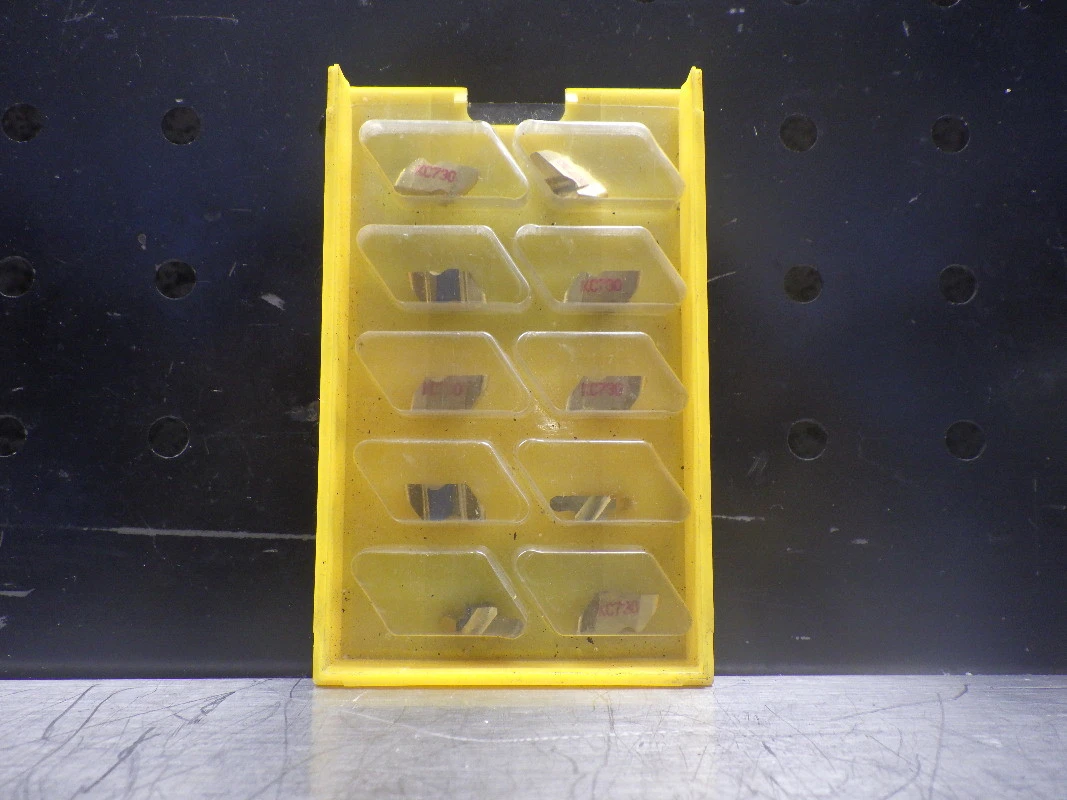 Kennametal Carbide Inserts QTY10 NR2047L KC730 (LOC1279B)