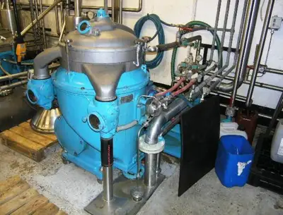 Alfa-Laval FMAPX 309 BGV-14 fish oil purifier, SS.