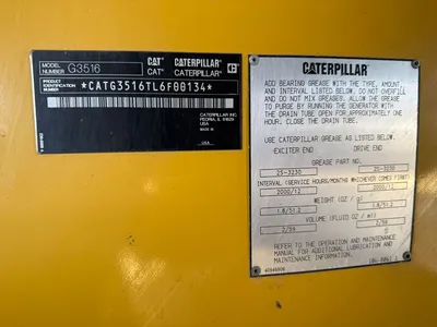 Used 2014 CATERPILLAR G3516 Generators British Columbia CA | Lenmark #1426410