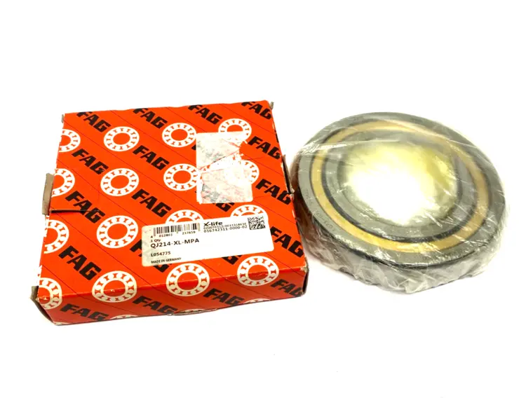 Used FAG X-LIFE FOUR-POINT CONTACT BEARING SOLID BRASS CAGE 125MM OD Bearings | Maverick Industrial Sales #1105117