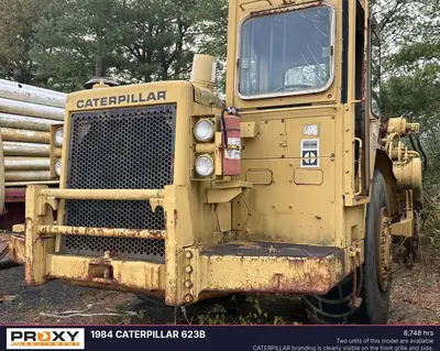 Used 1984 CATERPILLAR 623B Scrapers New Jersey US | Proxy Equipment #1380645