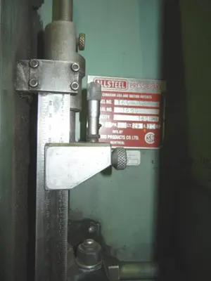 1981 ALLSTEEL 160-12 Brakes, Press | Westbrook Engineering (5)