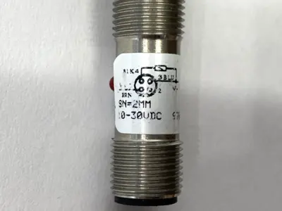 USED ACI INDUCTIVE PROXIMITY SENSOR 2MM SENSING RANGE 10-30VDC M12