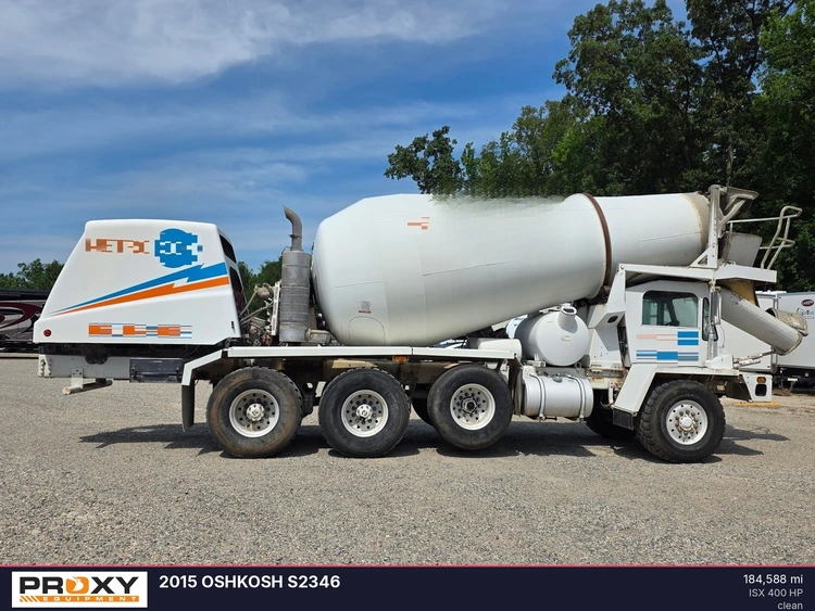 Used 2015 OSHKOSH S2346 Concrete Mixer Trucks Virginia US | Proxy Equipment #1426139