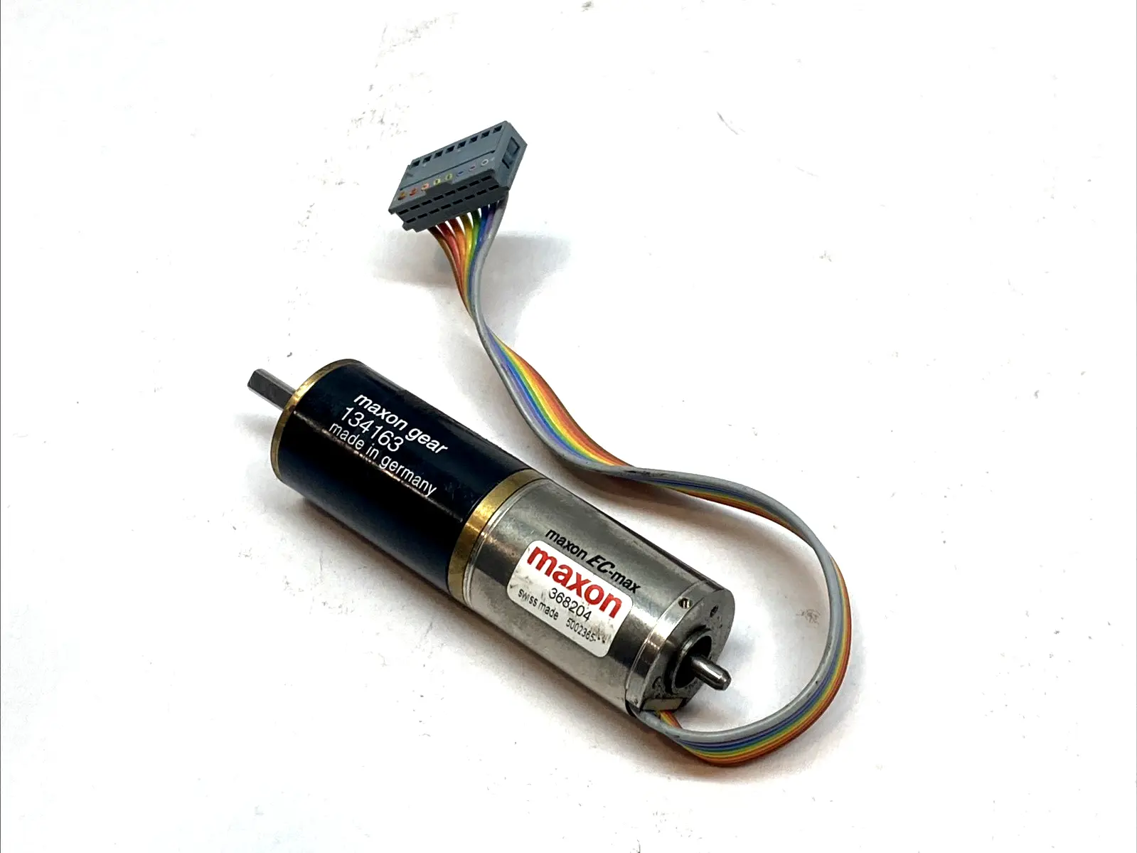 USED MAXON MOTOR GEARHEAD DC GEAR MOTOR 3MM SHAFT ASSEMBLY