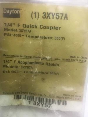 NEW Dayton 3XY57A