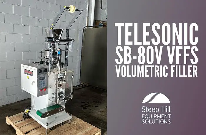 Used TELESONIC SB-80V Bagger Only Vertical Form & Fill | Steep Hill Equipment Solutions #773428