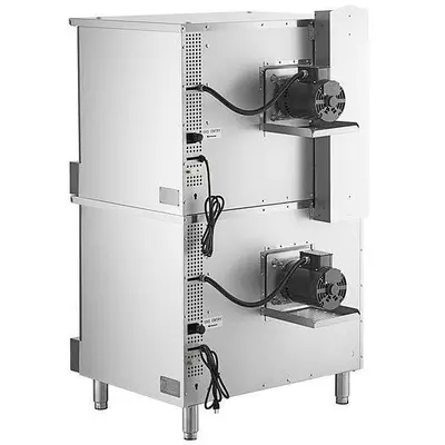 Double Deck Full Size Natural Gas OR Propane Convection Oven with Legs - 108,000 BTU