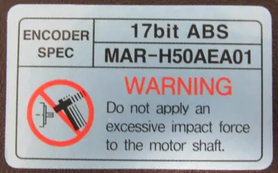 NEW VISION DS-RH20TC-50O SERVO MOTOR 300508-00026B-CS DSRH20TC50O