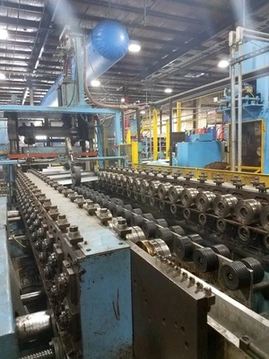 18 Stand x 1-1/2" x 40" Bradbury Dual Head Rollforming Line