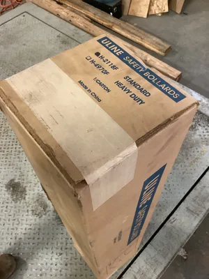 ULINE H-2118F Standard Safety Bollard -NIB
