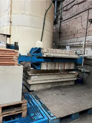 Latham Plate & Frame PP Filter press 620 mm x 620 mm plates