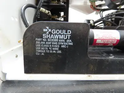 Siemens SAM0R0F000000 Combination Bucket Breaker MCC Fused 10Hp 600VAC 3Ph
