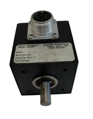 USED ENCODER PRODUCTS 711*-0 ACCU-CODER 5/28VDC 7110