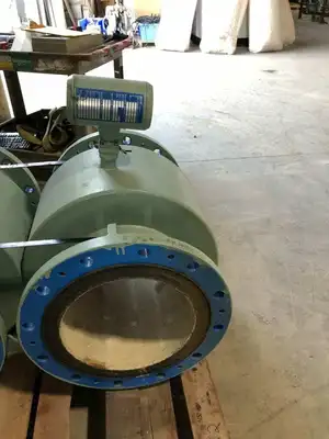 Krohne IFS4000/16 12″ Flow Meter 1400GPM w/ IFC080K Altometer/Signal Converter