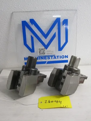 2x Lot of 2 MAZAK BMT68 1.0" Turning Tool Holder 68x110 mm QTU Static