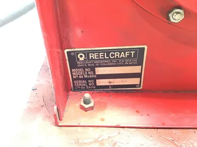 Reelcraft 2Z863 Premium Duty Spring Retractable Air/Water Hose Reel