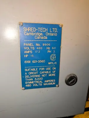 Used SHRED-TECH SHRED PAX Shredders Alabama US | MICHAM2813 INC #1516676