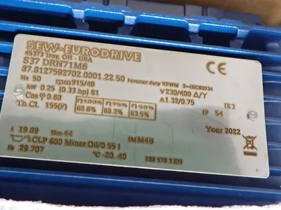 USED SEWEURODRIVE S37 DRN71M6