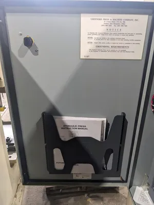 USED 2008 GREENERD PRESSES GREENERD HPB-5 PRESS
