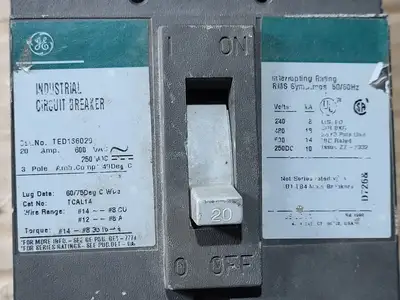 USED GENERAL ELECTRIC TED136020