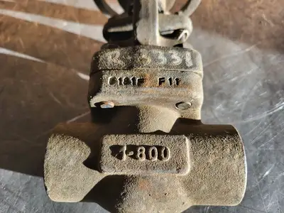 2018 1" Class 800 Gate Valve API 602