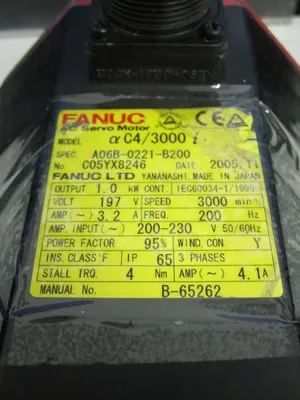 USED 2005 FANUC A06B-0221-B200