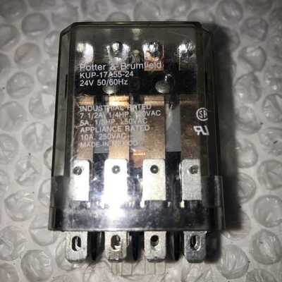 *Preowned Potter & Brumfield Power Relays (Lot Of 4) Look At Photos For No’s: