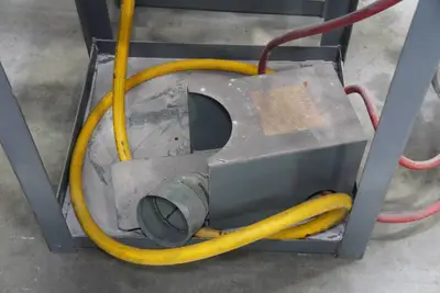 Trinco 20/88 ST Tumble Blaster Sandblasting Cabinet with Stand