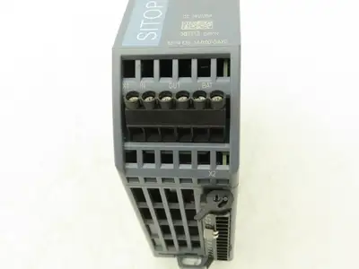 Siemens 6EP4136-3AB00-0AY0 Sitop UPS1600 Power Supply 24VDC 20Amp Out Din Rail