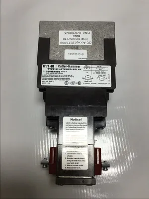 EATON CUTLER HAMMER D26MR802 TYPE M LATCHED RELAY SERIES A3