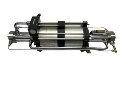 Used Maximator Air Driven Gas Booster 1:60 Pressure & 1:20 Compression Gas Compressors Michigan US | Maverick Industrial Sales #1395626