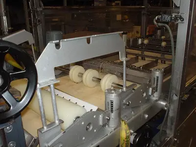 TRIPLE WIDE BOLILLO SHAPER WITH PAN LOADER