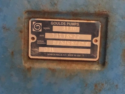 USED Goulds 3180XL