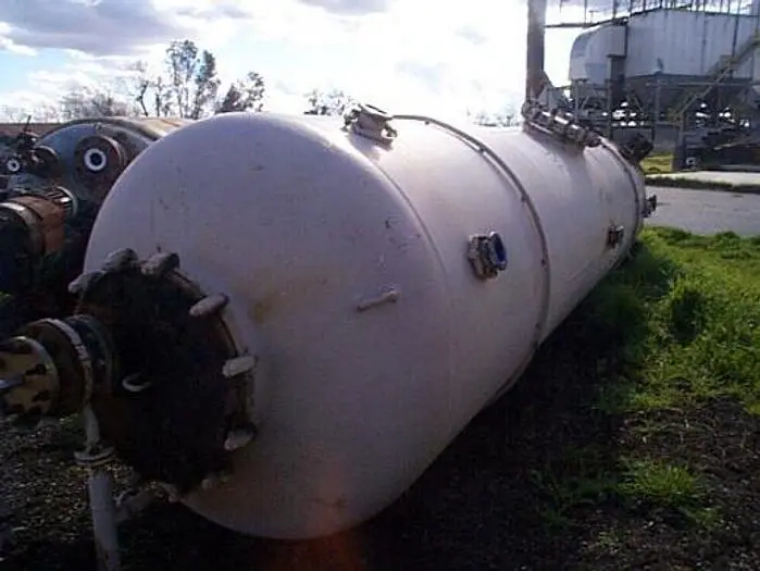 Tank, 3,000 Gallon, Glass Lined, 5' X 20', DT/DB, #C697650