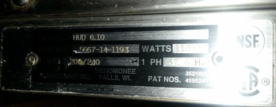 152-0054 Combitherm HUD610 Counter Top Steamer Convection Oven