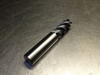 Kyocera / SGS 16mm Coolant Thru 5 Flute Cr Carbide Endmill 3mm R 47136 (LOC3581)