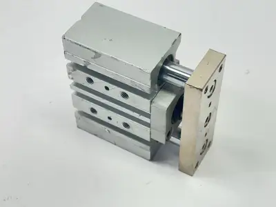 MGPM25-20A-XC8 | SMC  Pneumatic Guide Cylinder 25mm Bore 20mm Stroke - Used