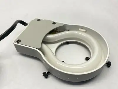 USED TECHNIQUIP LAMP MICROSCOPE RING LIGHT ILLUMINATOR